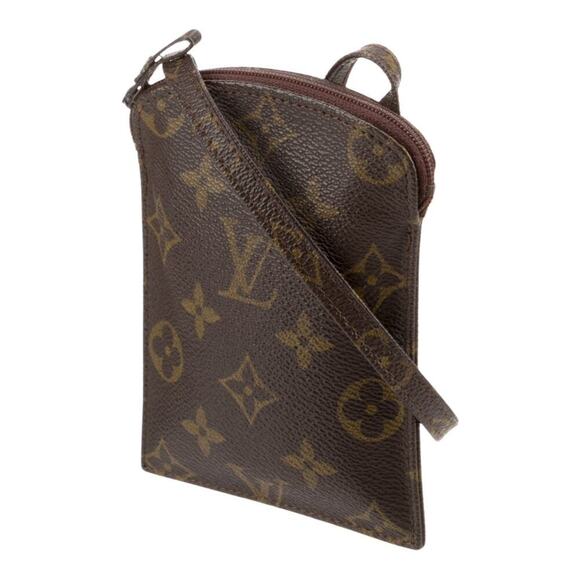 Louis Vuitton Rare Vintage Monogram Pochette Secret Passport Holder - Picture 8 of 14